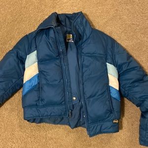 Reconta Vintage Blue Puffer